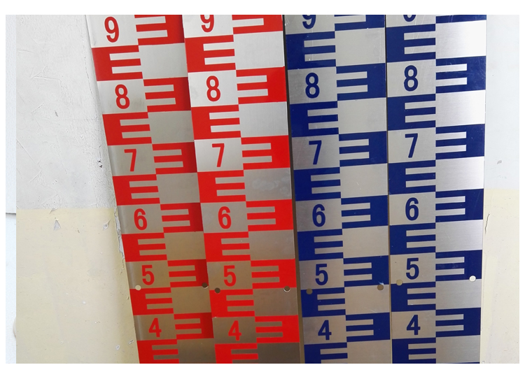 定制各種規(guī)格水位標(biāo)尺水位尺水尺水標(biāo)尺