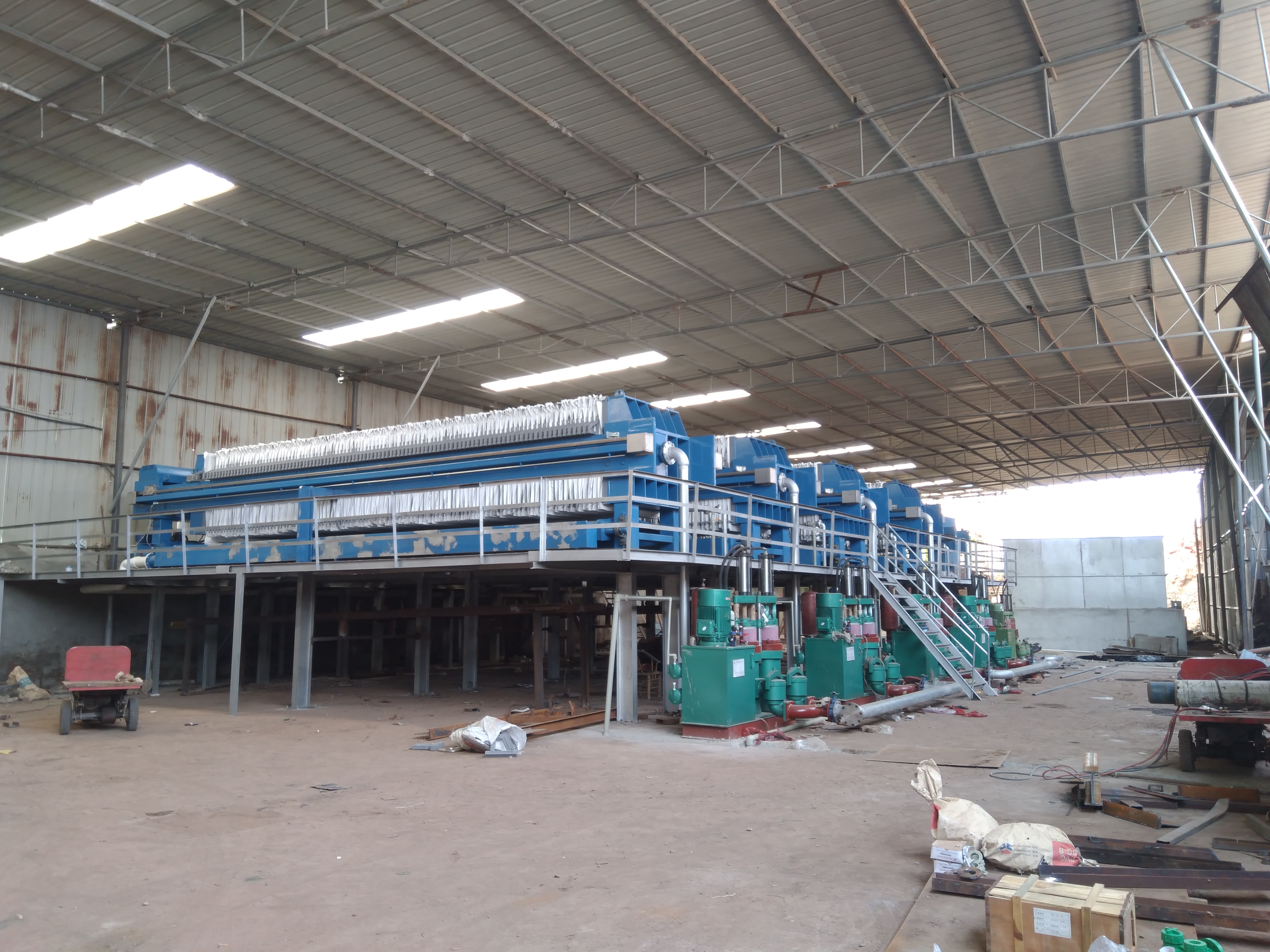 高壓隔膜壓榨壓濾機(jī)