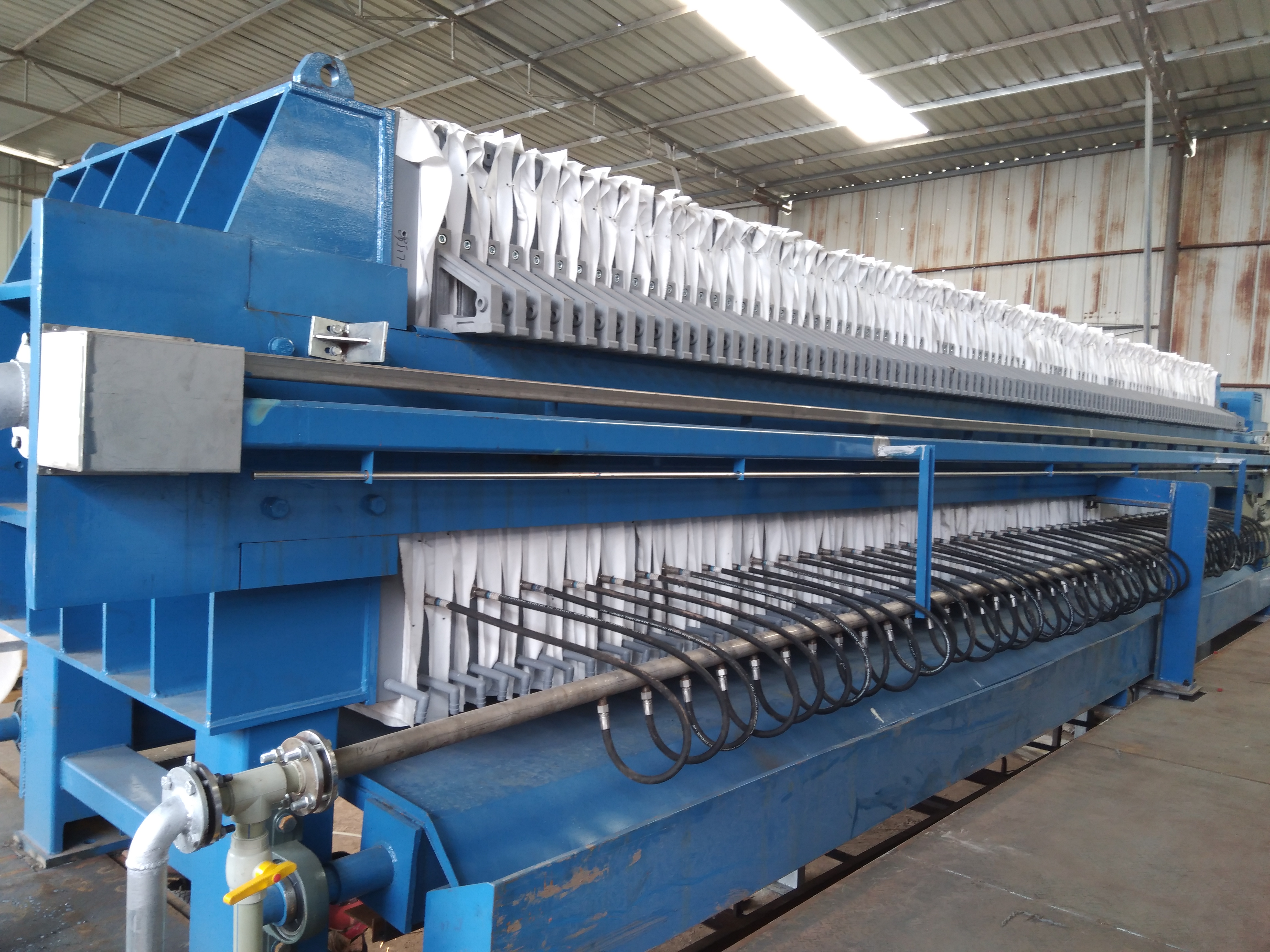 高壓隔膜壓榨壓濾機(jī)