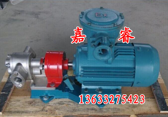 KCB55不銹鋼齒輪油泵滄州嘉睿泵業(yè)有限公司