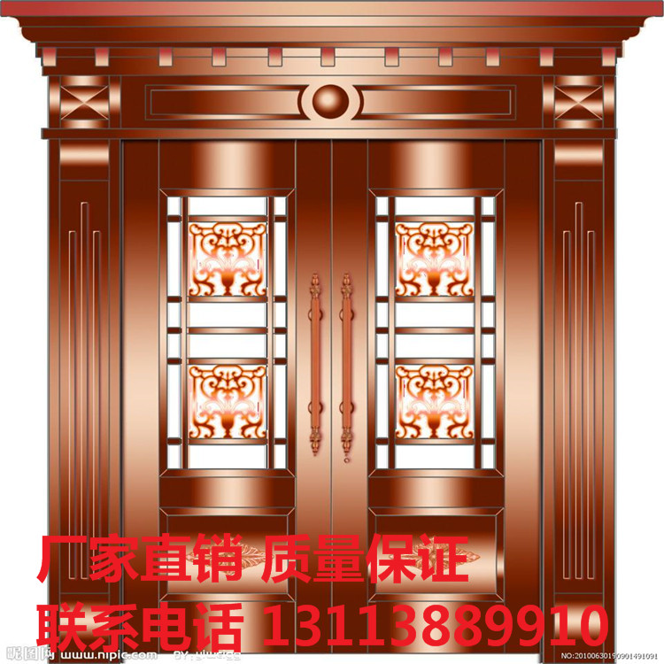 石家莊別墅銅門廠庭院銅門廠家銅門價格