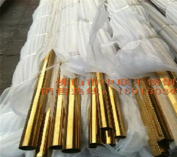 呼和浩特不銹鋼，304不銹鋼51*1.0鏡面鈦金管 呼和浩特不銹