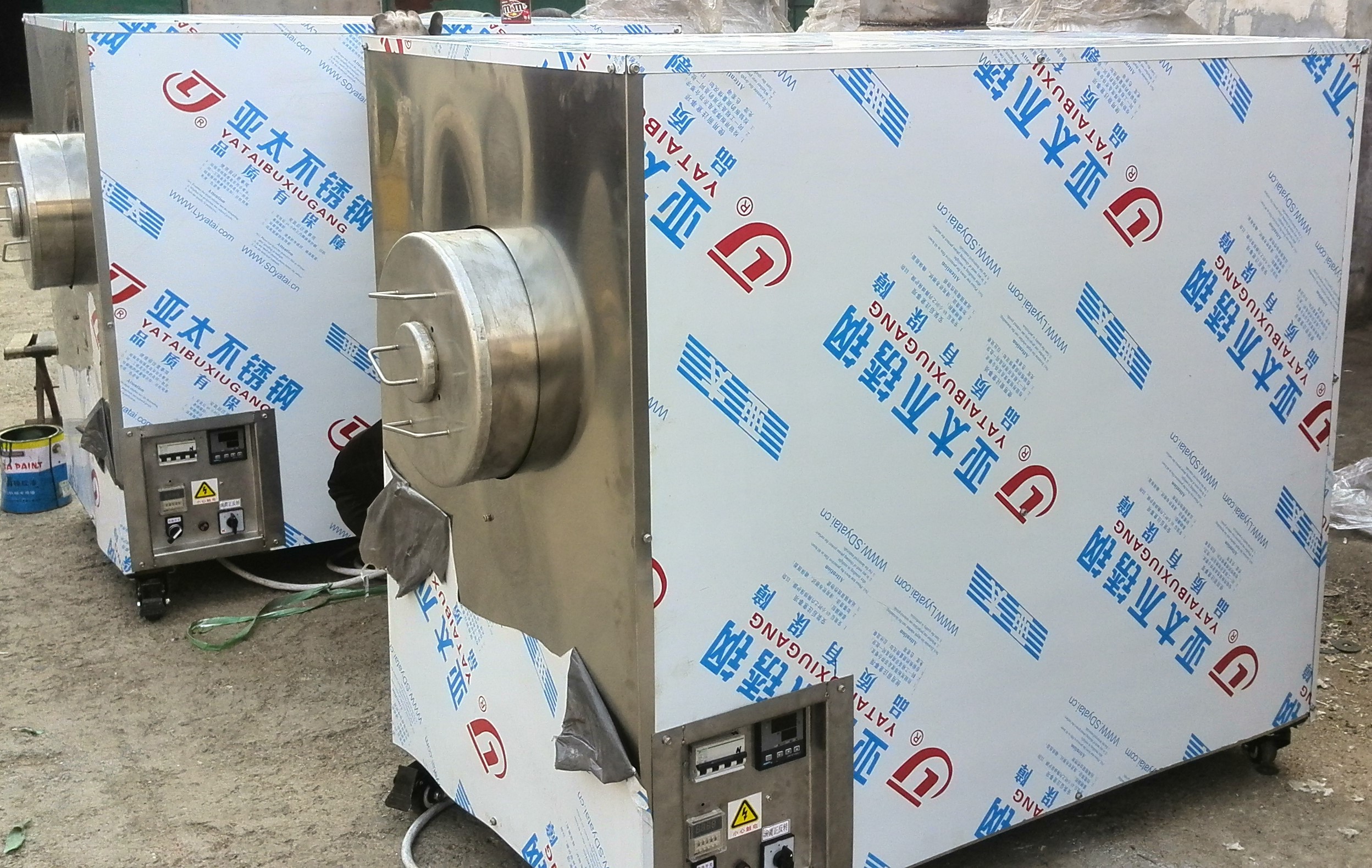 供應(yīng)大型電加熱五谷雜糧烘焙機