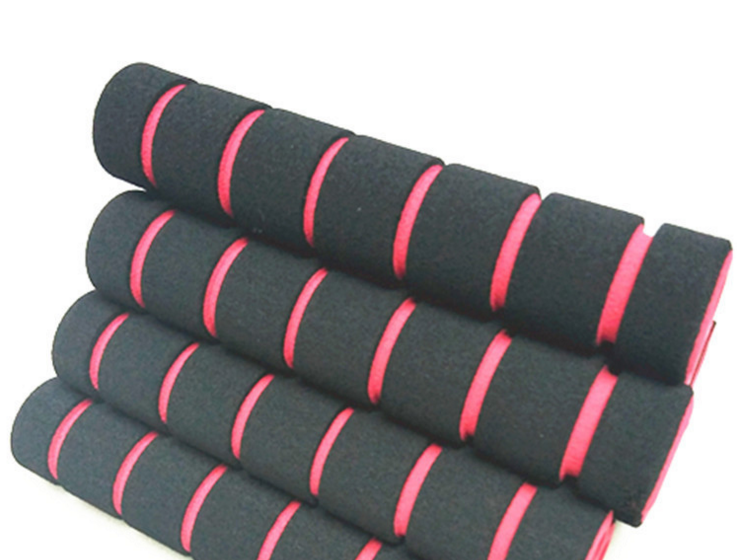 E長期供應(yīng)各種規(guī)格尺寸海綿把套 EVA異形泡棉管 海綿保溫管