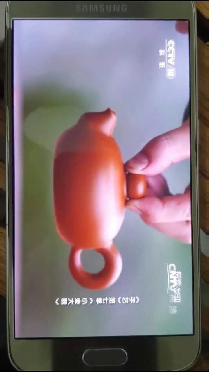 張奕培手拉壺貴妃壺，提蓋能旋轉(zhuǎn)