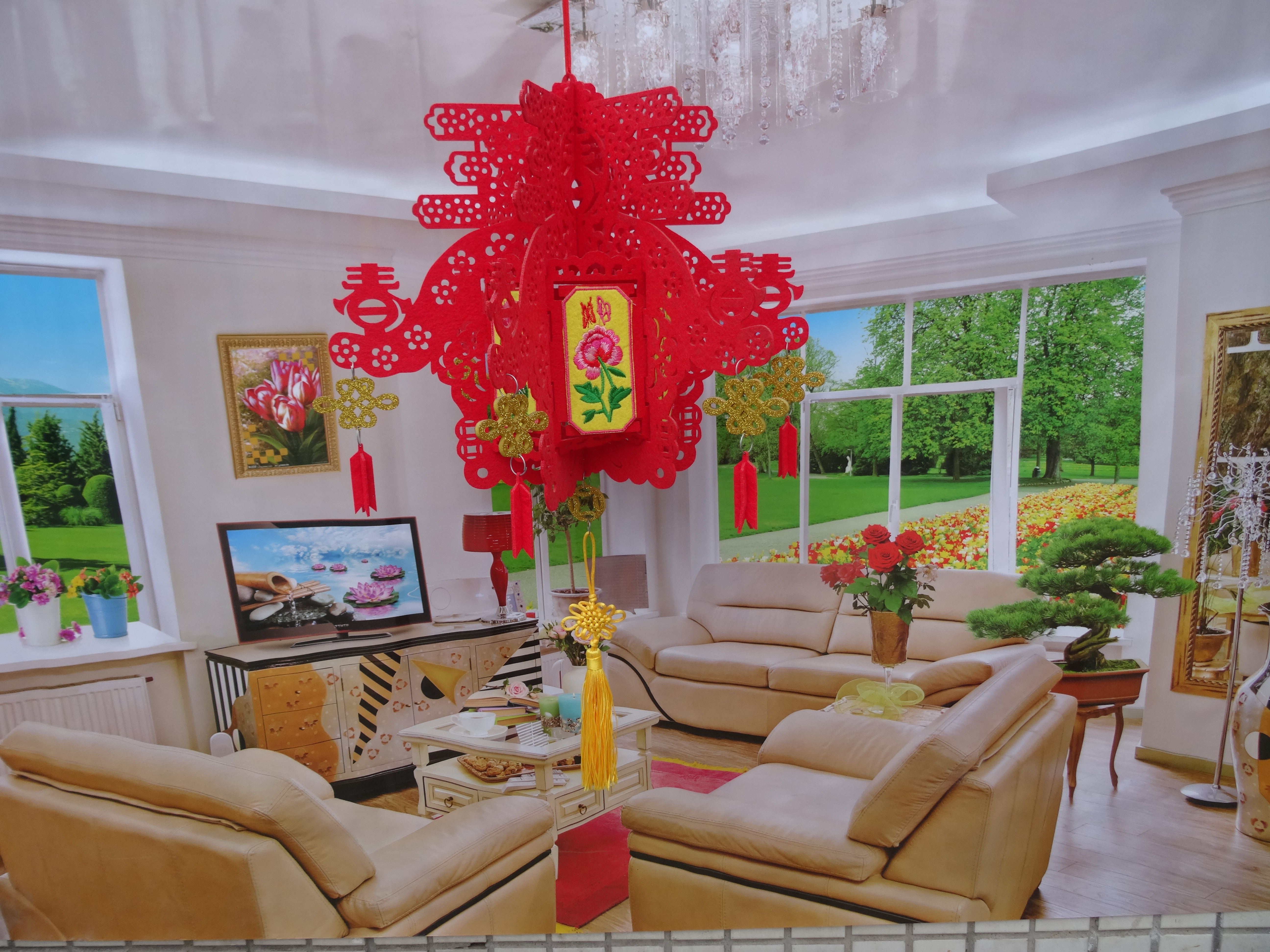 春字無紡布燈籠 春字刺繡燈籠價格 春字燈籠價格、刺繡燈籠廠家批發(fā)