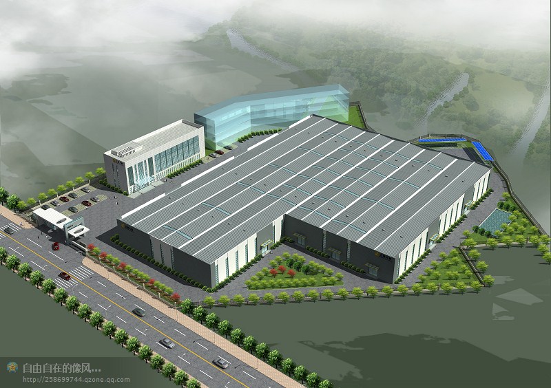 供應(yīng)廠房辦公樓效果圖設(shè)計(jì)