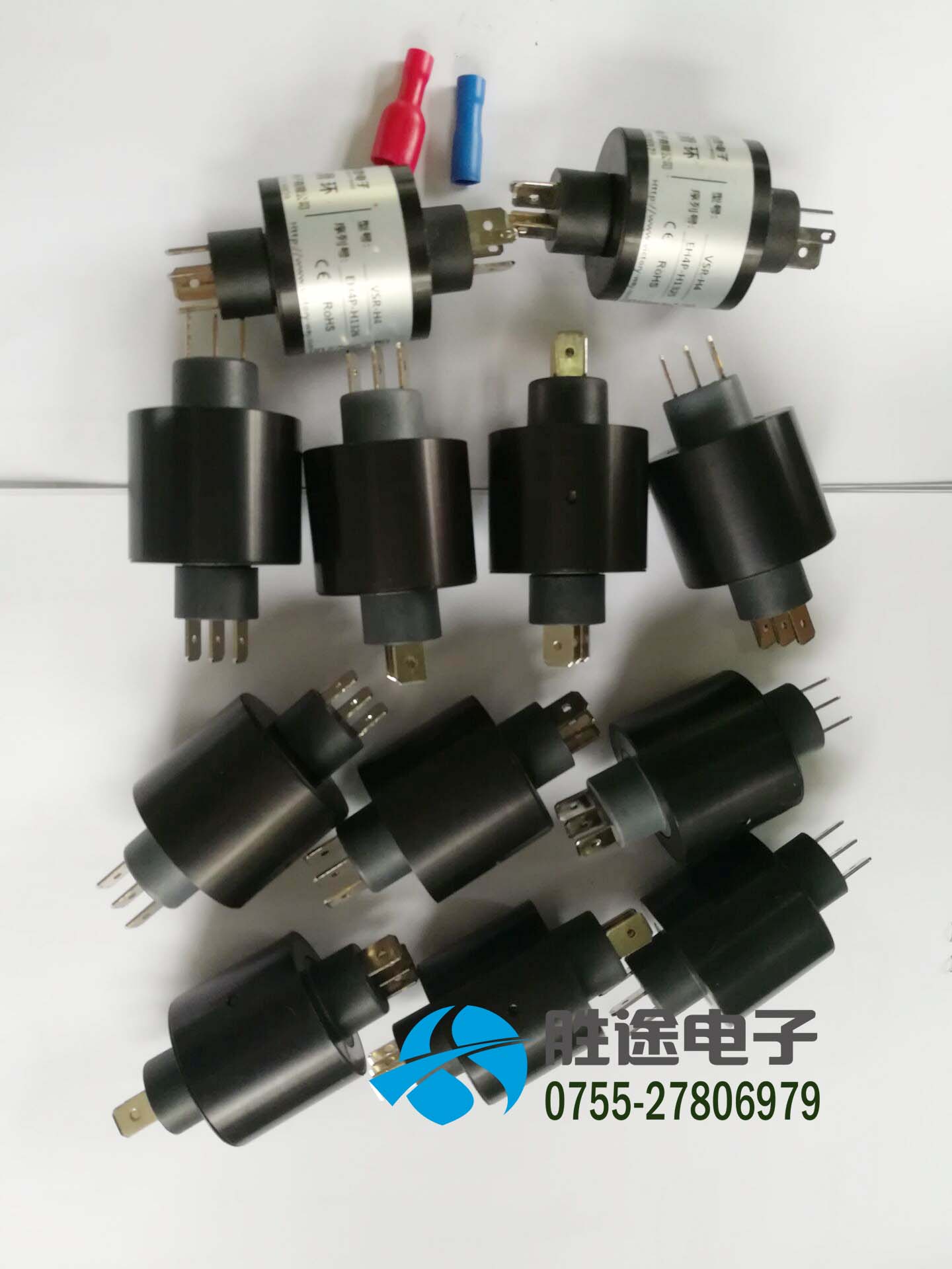 水銀滑環(huán)A4H或M430C 4路熱電阻滑環(huán)