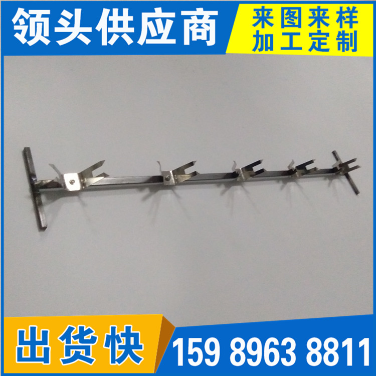 供應(yīng)塘廈噴油彈片涂裝夾具治具掛具 水簾柜加工噴涂掛具