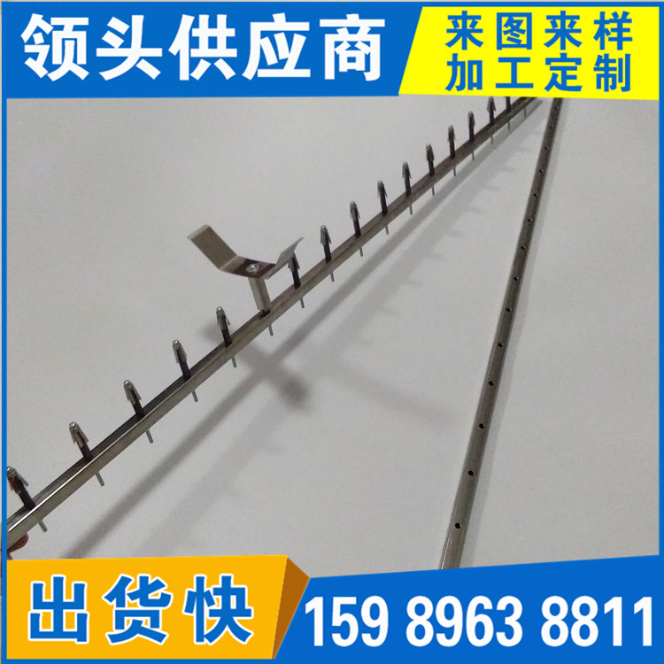 供應(yīng)圓狀長口表面噴油彈片 電泳加工表面處理掛具