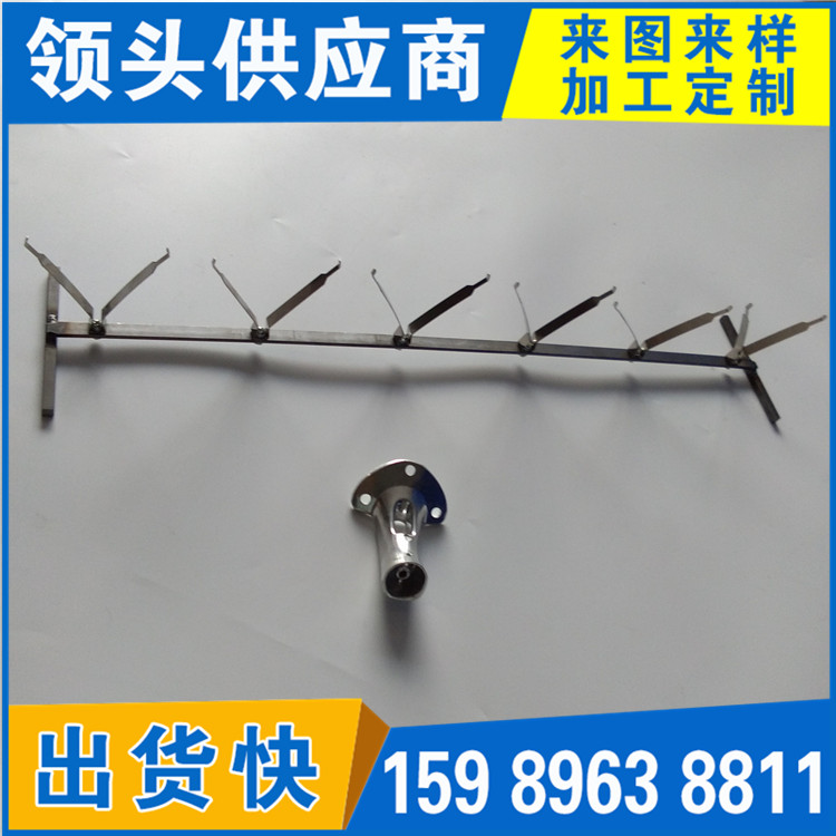 供應(yīng)免費(fèi)提供V型平口噴油彈片樣品 360度旋轉(zhuǎn)噴漆掛具彈片