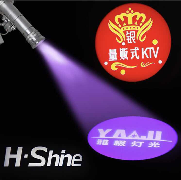 高清led廣告投影燈30W 戶外LOGO旋轉(zhuǎn)投影燈 可定制文字圖案射燈