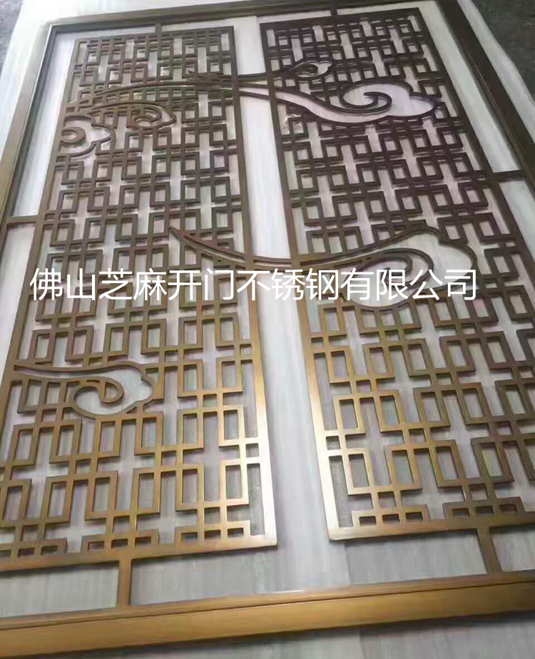 不銹鋼雕花屏風(fēng)不銹鋼屏風(fēng)隔斷鏤空 廠家定制 酒店大堂屏風(fēng)簡易屏風(fēng)