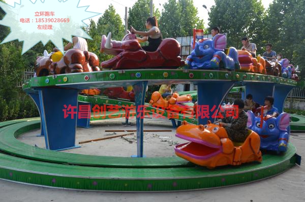 創(chuàng)藝軌道類迷你穿梭游樂設(shè)備公園游樂場(chǎng)必備的迷你穿梭