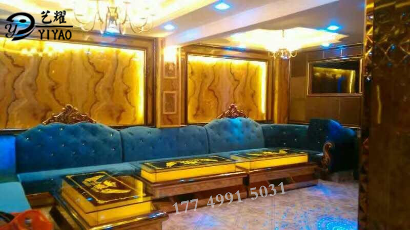 廠家定制酒吧KTV不銹鋼包房門