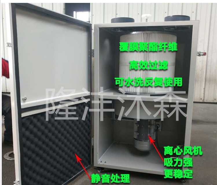 濟南隆灃單臂焊煙凈化器工業(yè)除塵器