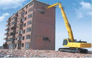 杰西博挖掘機(jī)JCB200加長(zhǎng)臂，15-18M兩段式加長(zhǎng)臂，伸縮臂