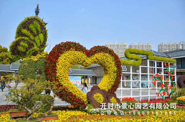 景心園藝城市綠雕扮靚城市