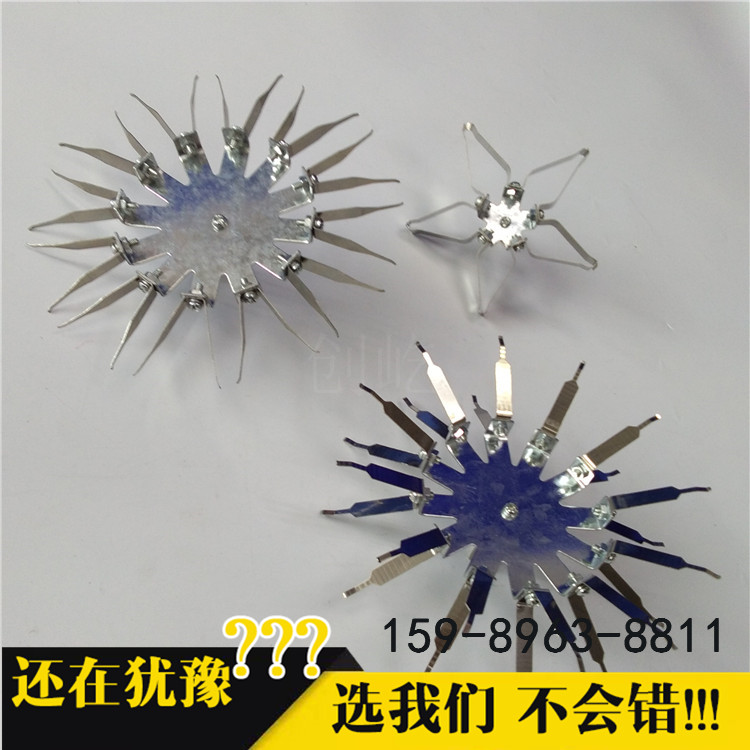 噴塑膠圓管掛具設(shè)計(jì)  真空鍍膜加工  360度自轉(zhuǎn)夾噴油夾具彈片