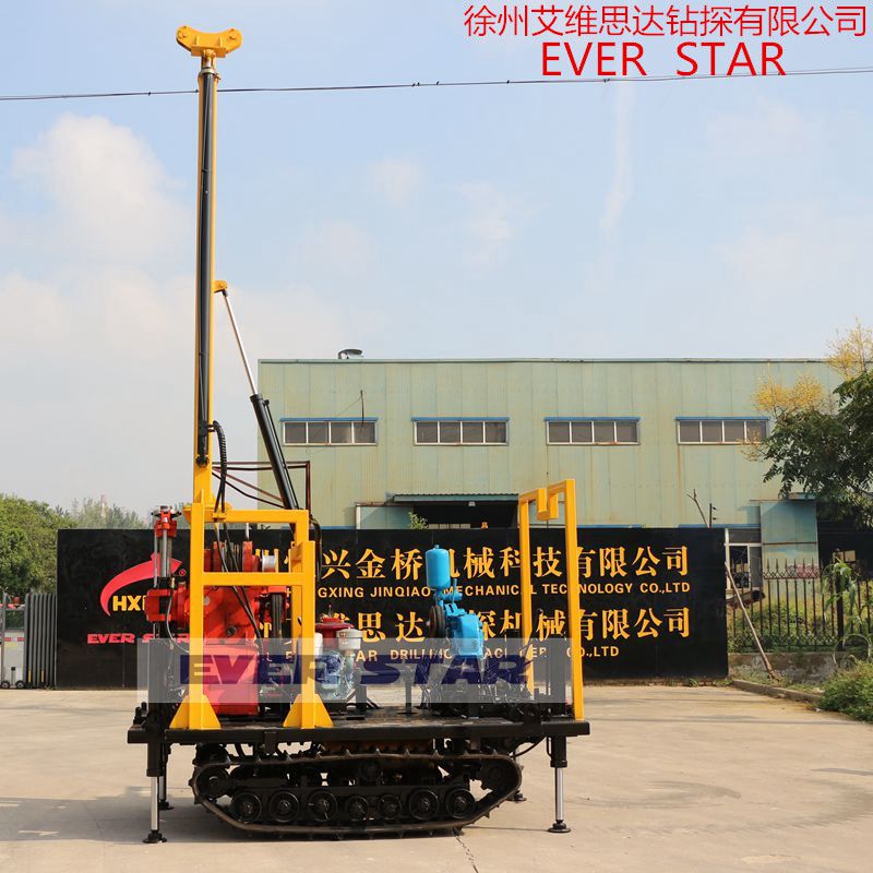 廠家直銷小型水井鉆機(jī) 履帶鉆機(jī) 小型打井機(jī)      地質(zhì)勘探鉆機(jī)