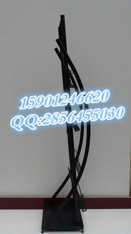 北京資料架廠家 金屬資料架 雜志報刊架 大廳展示架 宣傳冊展架