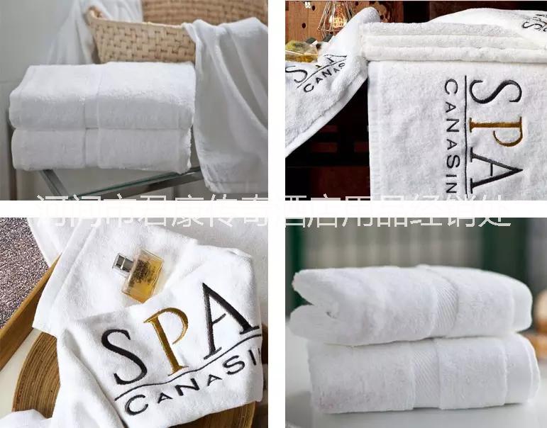 全棉鉑金緞毛巾 酒店方巾面巾浴巾