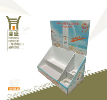新款桌面紙展架 PDQ展示架 桌面紙展示盒 桌面紙陳列盒 廠家定 臺式展示架