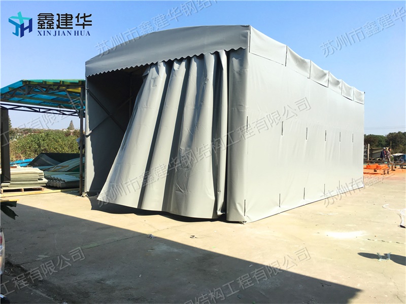 江蘇蘇州園區(qū)遮陽篷廠家_推拉篷價(jià)格_大型倉(cāng)庫篷_戶外遮陽雨篷 廠房臨時(shí)倉(cāng)庫 室外倉(cāng)庫篷