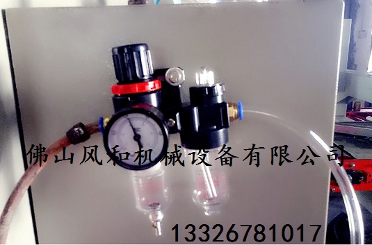 瓷磚加工機(jī)器、樓梯踏步圓弧拋光機(jī)氣壓控制壓力表調(diào)壓閥