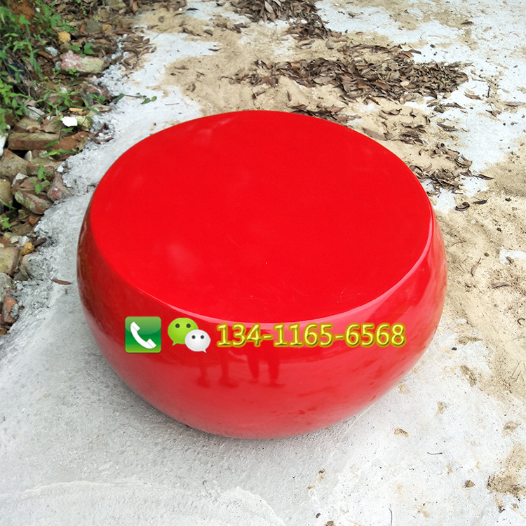 定制玻璃鋼圓形座椅雕塑 時(shí)尚簡(jiǎn)約玻璃鋼糖果座椅雕塑 玻璃鋼休閑椅圓形坐凳廠家直銷
