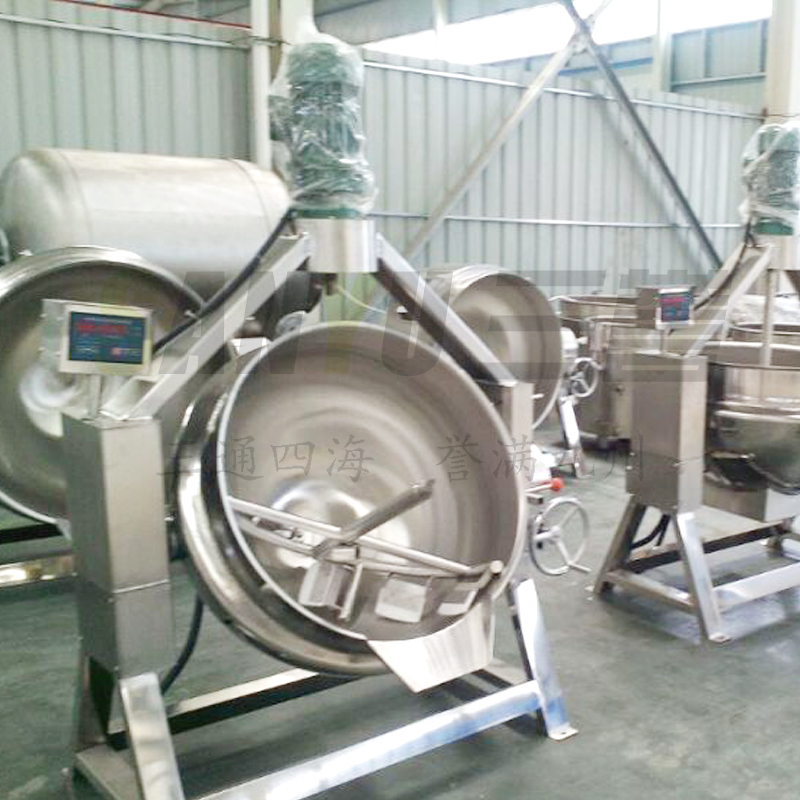 專(zhuān)業(yè)生產(chǎn)自動(dòng)攪拌辣椒醬炒鍋