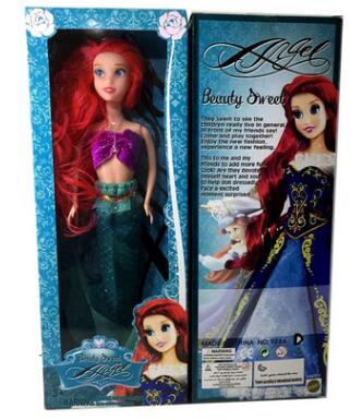 兒童玩具芭芘巴比白雪睡美人灰姑娘長發(fā)公主 美人魚娃娃卡通禮盒廠家 美人魚娃娃卡通禮盒供應(yīng)商 揭西美人