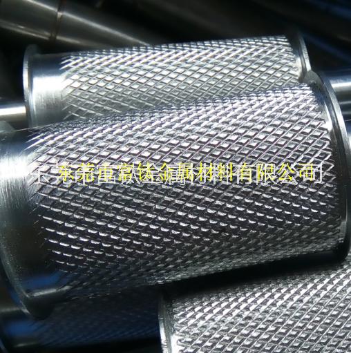 富鈦303F不銹鋼滾花棒 316不銹鋼直紋棒 攻牙切割