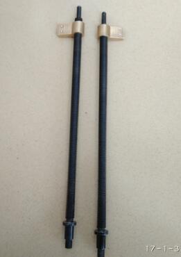 異形非標(biāo)TR10乘2絲桿 焊接鑲套梯形螺紋桿銅螺母 升降機(jī)絲母