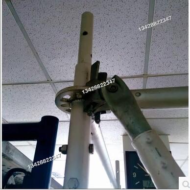 菊花扣鋁架3.5米平臺，工作高5.5米，雙寬斜梯圓盤式腳手架扣件 盤扣式腳手架