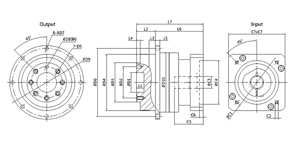 伺服馬達行星減速機