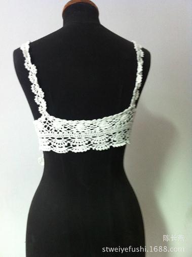 速賣通熱賣碎花針織鏤空手鉤花比基尼 純色性感沙灘比基尼批發(fā)