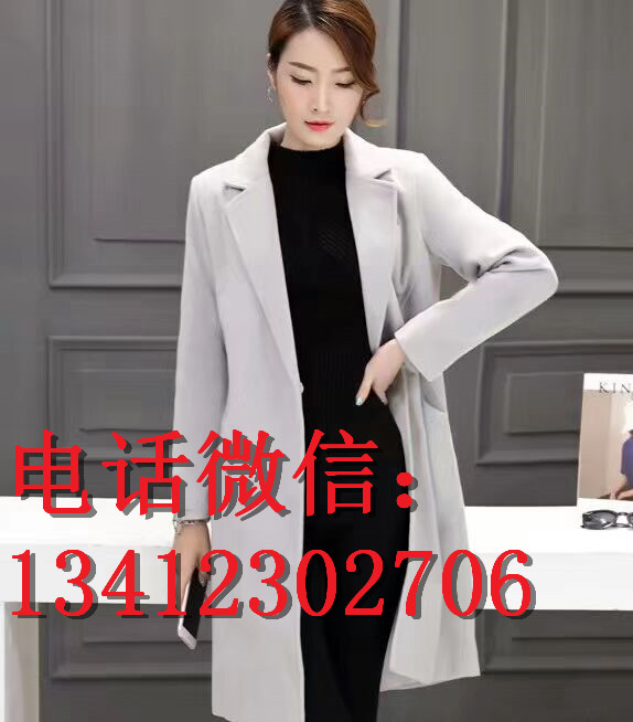 女裝呢子大衣批發(fā)廠家 便宜女裝風(fēng)衣外套批發(fā) 毛呢大衣批發(fā) 開(kāi)店擺地?cái)傌浽磁l(fā)廠家