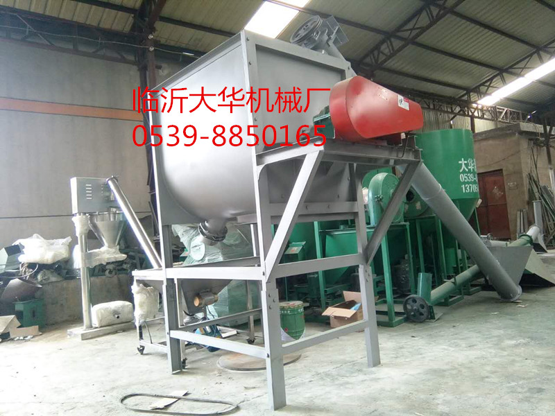 供應(yīng)臨沂臥式單軸膩子膏攪拌機(jī)攪拌均勻放料干凈