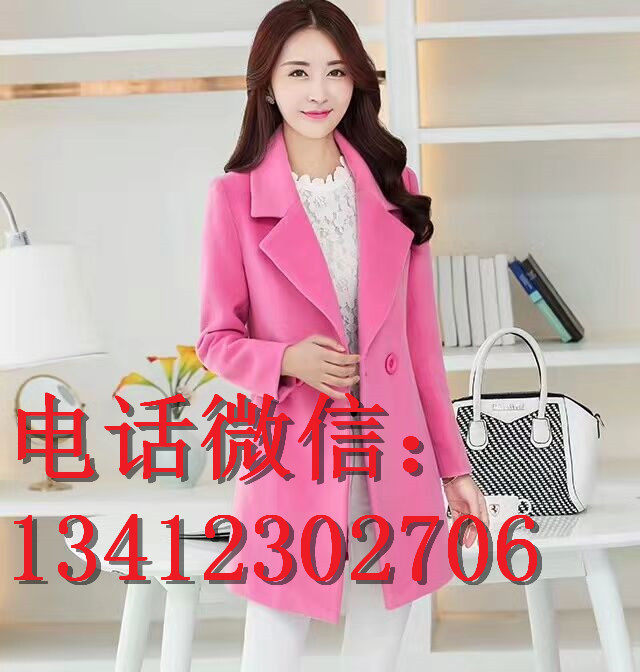女裝呢子大衣批發(fā)廠家 便宜女裝風(fēng)衣外套批發(fā) 毛呢大衣批發(fā) 開(kāi)店擺地?cái)傌浽磁l(fā)廠家