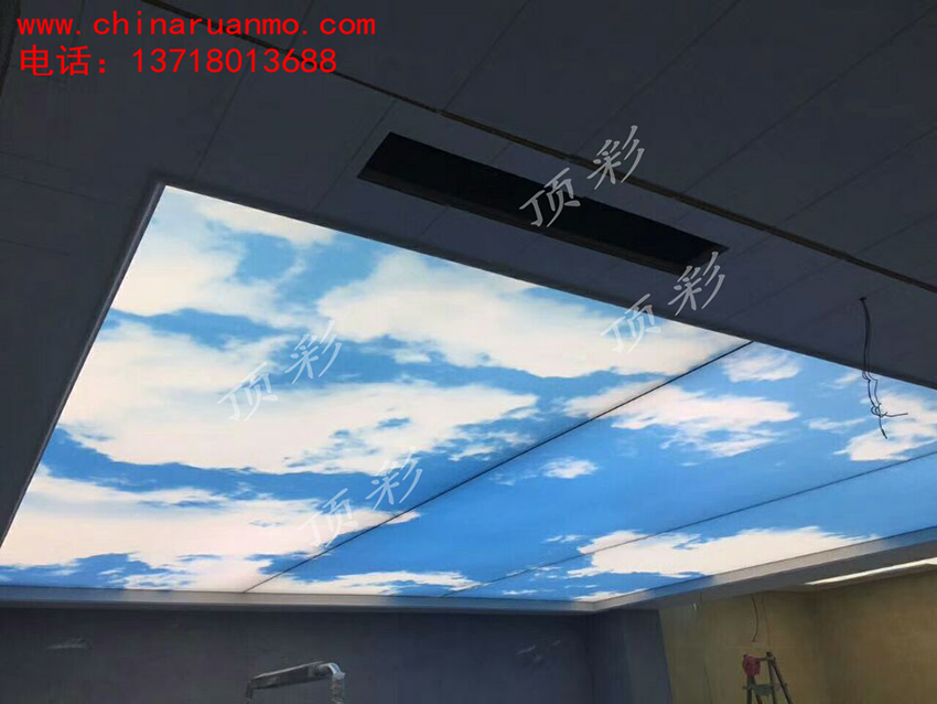 供應頂彩軟膜天花 透光膜 燈箱膜 頂彩軟膜天花 透光膜 燈箱軟膜