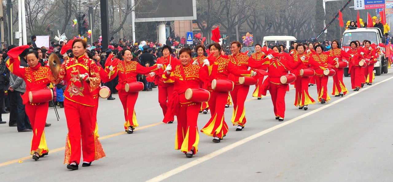 武漢腰鼓隊，腰鼓隊，漢口腰鼓隊，