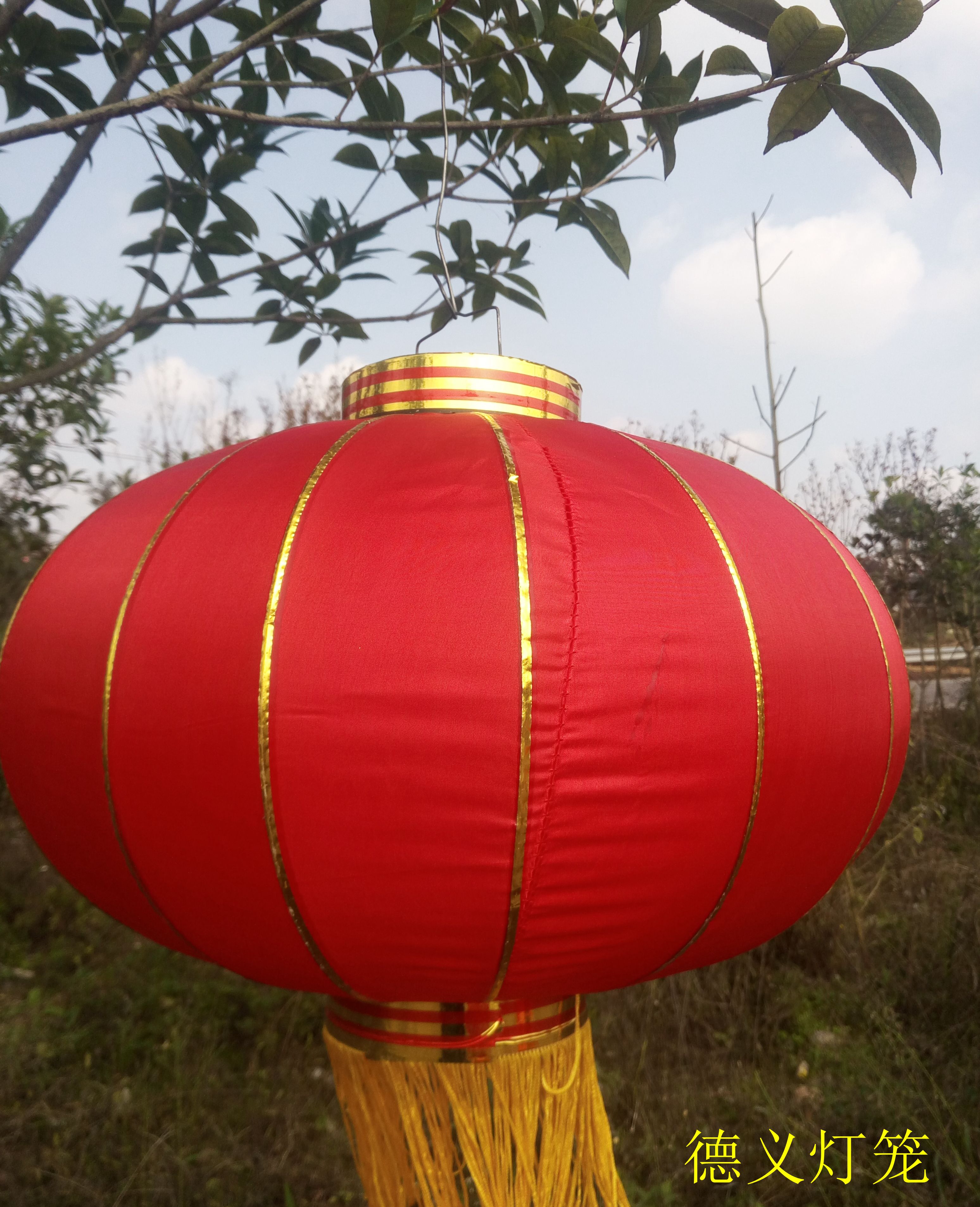 成都燈籠廠定制定做廣告綢緞燈籠植絨燈籠冬瓜燈籠