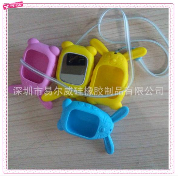 兒童定位智能電話手表表帶Y02硅膠小兔表帶全新工藝適用于小天才 兒童定位智能手表表帶