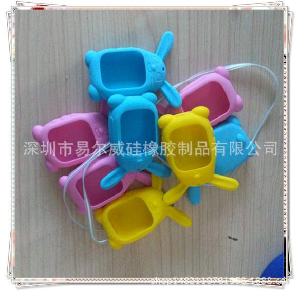 兒童定位智能電話手表表帶Y02硅膠小兔表帶全新工藝適用于小天才 兒童定位智能手表表帶