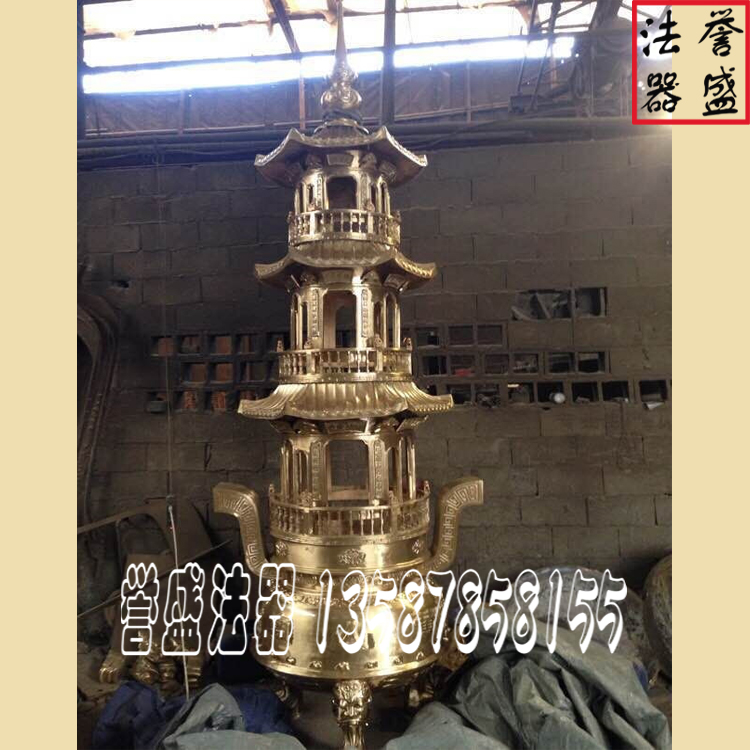 供應(yīng)寺廟露天圓形寶鼎，圓形一層寶鼎，二層寶鼎，三層寶鼎，*批發(fā)