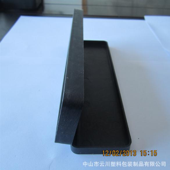 精美圓角凸邊長(zhǎng)項(xiàng)鏈包裝盒多少錢手鏈飾品塑料包裝盒膠胚廠家供應(yīng)21