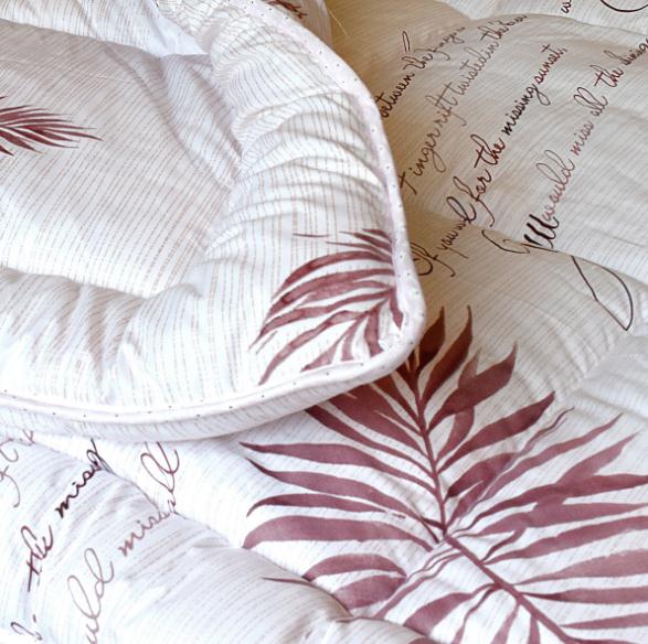 廠家直銷天然純棉羽絲棉被二合一 雙胎子母被春秋冬四季 純棉羽絲棉被uu