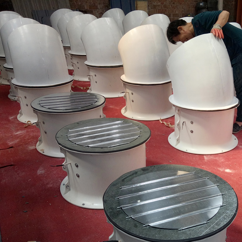 DWSP(WSP)型玻璃鋼邊墻風機.WEXD(WEX)系列邊墻排風機.德州品星空調設備有限公司