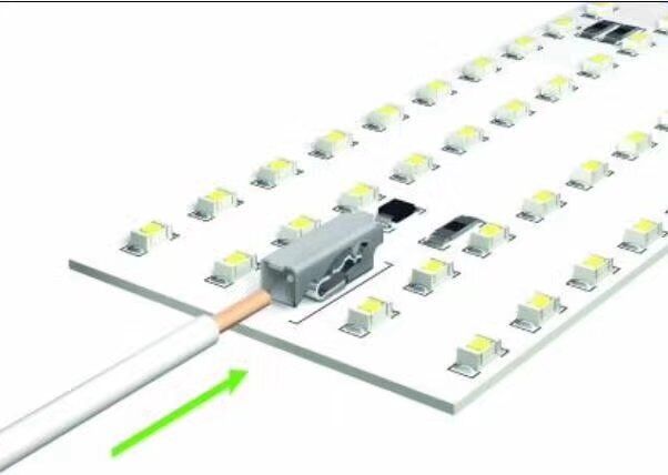 2065小規(guī)格PCB線(xiàn)路板端子  按壓式接線(xiàn)端子 燈條照明端子